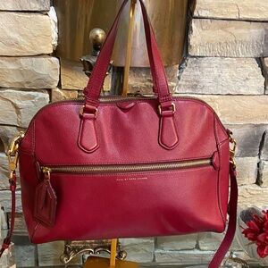 Marc By Marc Jacobs Burgundy Crossbody Bag